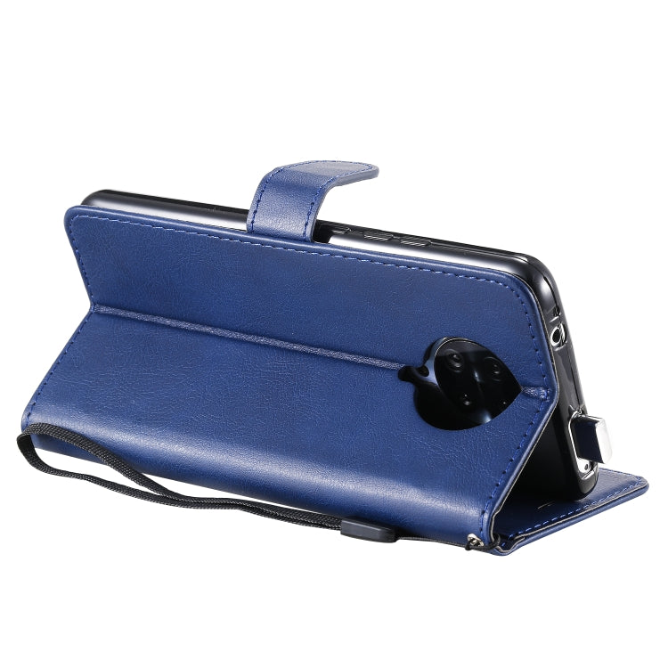 For Xiaomi Redmi K30 Pro Solid Color Horizontal Flip Protective Leather Case with Holder & Card Slots & Wallet & Lanyard