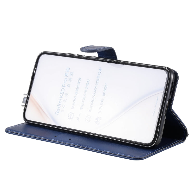 For Xiaomi Redmi K30 Pro Solid Color Horizontal Flip Protective Leather Case with Holder & Card Slots & Wallet & Lanyard