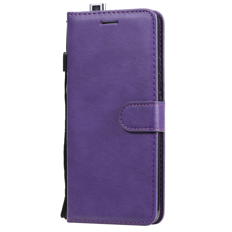 For Xiaomi Redmi K30 Pro Solid Color Horizontal Flip Protective Leather Case with Holder & Card Slots & Wallet & Lanyard