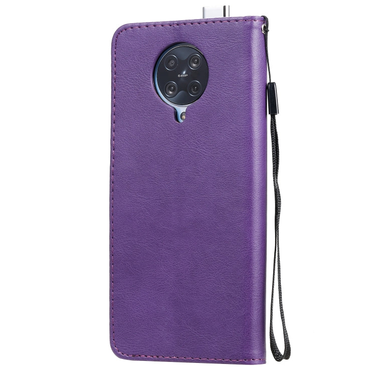 For Xiaomi Redmi K30 Pro Solid Color Horizontal Flip Protective Leather Case with Holder & Card Slots & Wallet & Lanyard