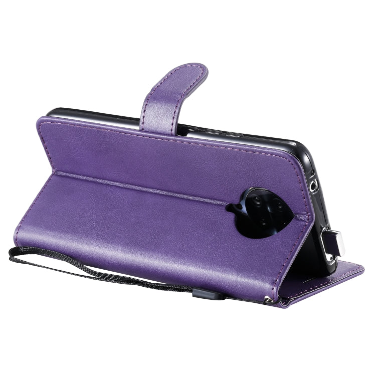 For Xiaomi Redmi K30 Pro Solid Color Horizontal Flip Protective Leather Case with Holder & Card Slots & Wallet & Lanyard