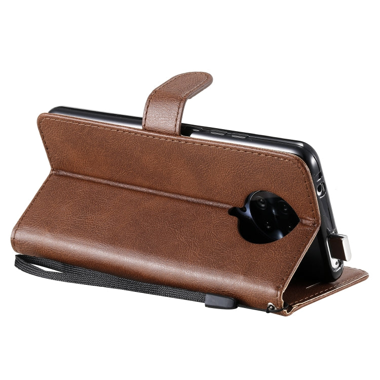 For Xiaomi Redmi K30 Pro Solid Color Horizontal Flip Protective Leather Case with Holder & Card Slots & Wallet & Lanyard