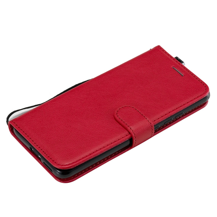 For Xiaomi Redmi K30 Pro Solid Color Horizontal Flip Protective Leather Case with Holder & Card Slots & Wallet & Lanyard