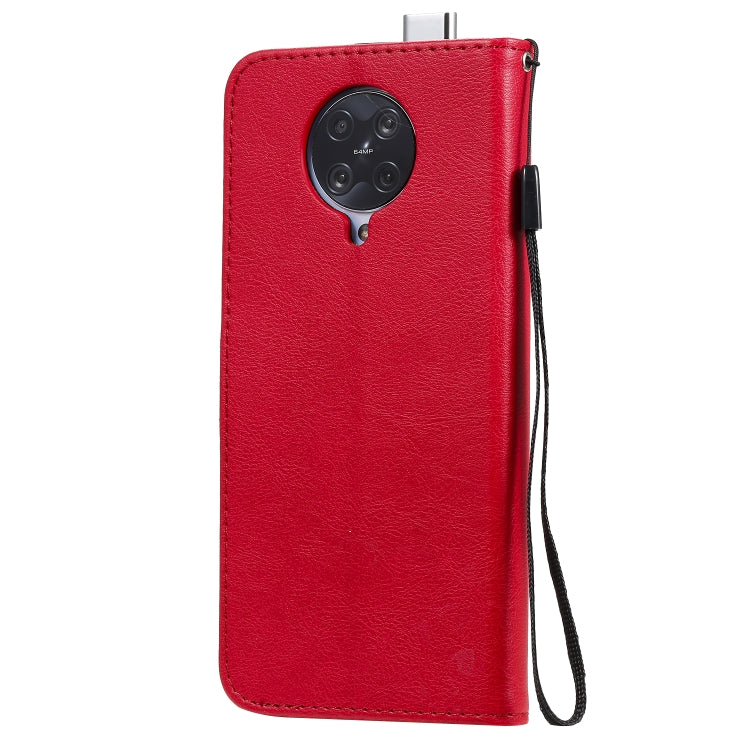 For Xiaomi Redmi K30 Pro Solid Color Horizontal Flip Protective Leather Case with Holder & Card Slots & Wallet & Lanyard