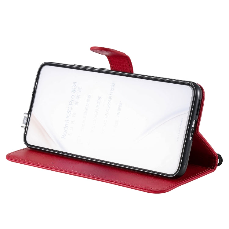 For Xiaomi Redmi K30 Pro Solid Color Horizontal Flip Protective Leather Case with Holder & Card Slots & Wallet & Lanyard