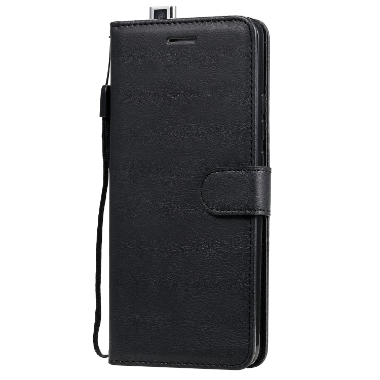 For Xiaomi Redmi K30 Pro Solid Color Horizontal Flip Protective Leather Case with Holder & Card Slots & Wallet & Lanyard