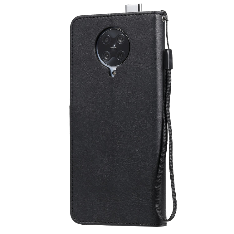For Xiaomi Redmi K30 Pro Solid Color Horizontal Flip Protective Leather Case with Holder & Card Slots & Wallet & Lanyard