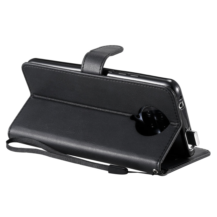 For Xiaomi Redmi K30 Pro Solid Color Horizontal Flip Protective Leather Case with Holder & Card Slots & Wallet & Lanyard