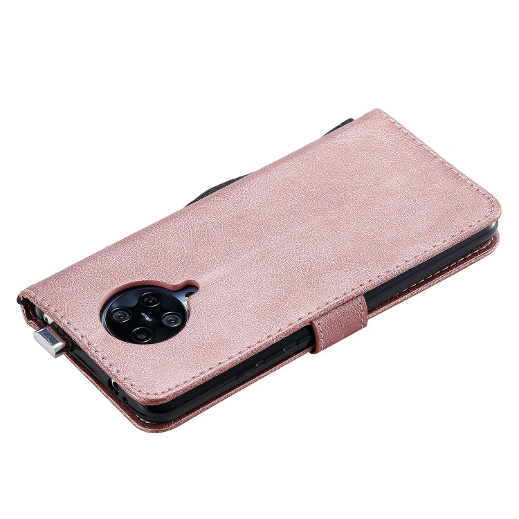 For Xiaomi Redmi K30 Pro Solid Color Horizontal Flip Protective Leather Case with Holder & Card Slots & Wallet & Lanyard