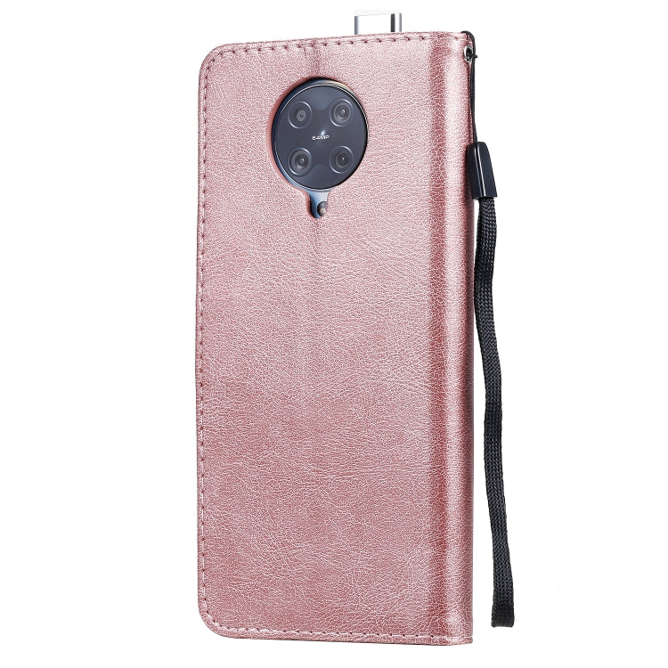 For Xiaomi Redmi K30 Pro Solid Color Horizontal Flip Protective Leather Case with Holder & Card Slots & Wallet & Lanyard
