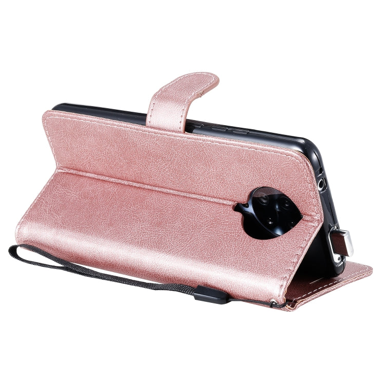 For Xiaomi Redmi K30 Pro Solid Color Horizontal Flip Protective Leather Case with Holder & Card Slots & Wallet & Lanyard