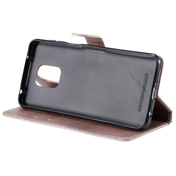 For Xiaomi Redmi Note 9S / Note 9 Pro Solid Color Horizontal Flip Protective Leather Case with Holder & Card Slots & Wallet & Lanyard