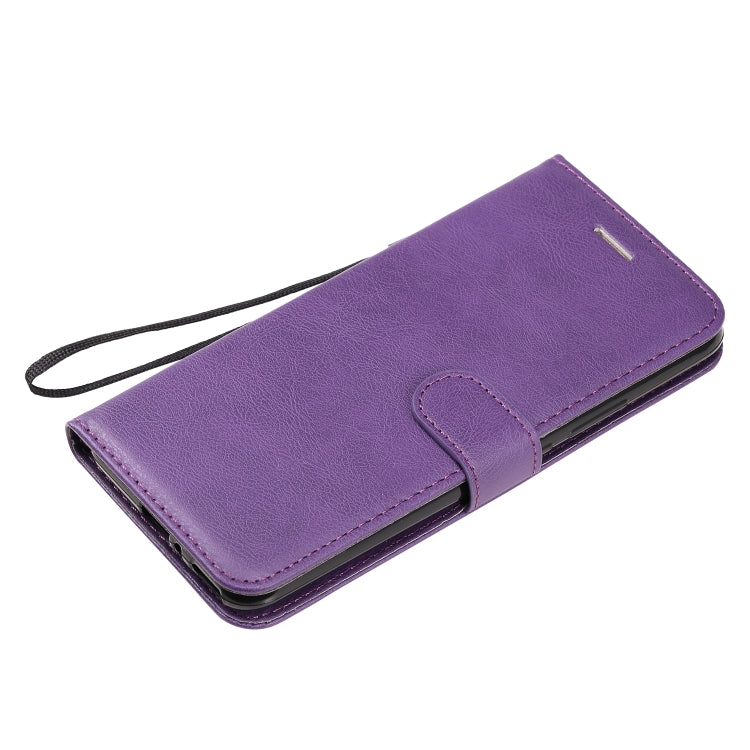 For Huawei nova 7 Solid Color Horizontal Flip Protective Leather Case with Holder & Card Slots & Wallet & Lanyard