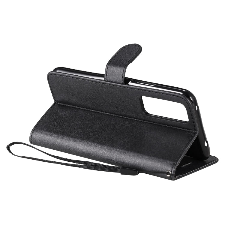 For Huawei nova 7 Solid Color Horizontal Flip Protective Leather Case with Holder & Card Slots & Wallet & Lanyard