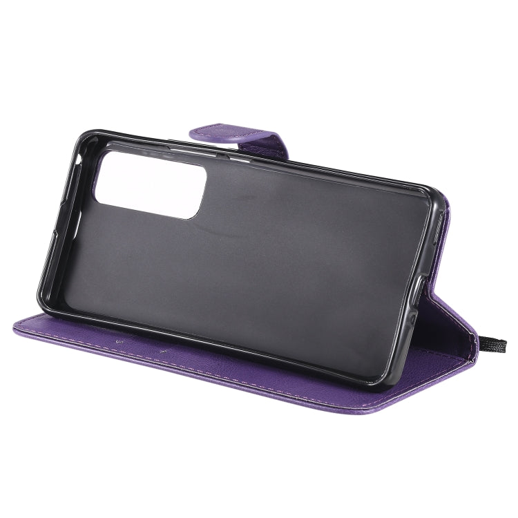 For Huawei nova 7 Pro Solid Color Horizontal Flip Protective Leather Case with Holder & Card Slots & Wallet & Lanyard