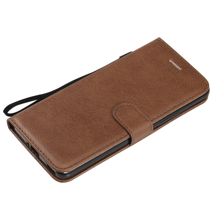 For Huawei nova 7 Pro Solid Color Horizontal Flip Protective Leather Case with Holder & Card Slots & Wallet & Lanyard