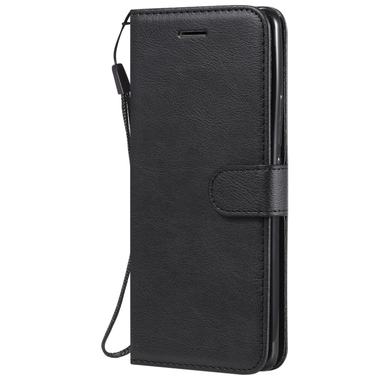 For Huawei nova 7 Pro Solid Color Horizontal Flip Protective Leather Case with Holder & Card Slots & Wallet & Lanyard