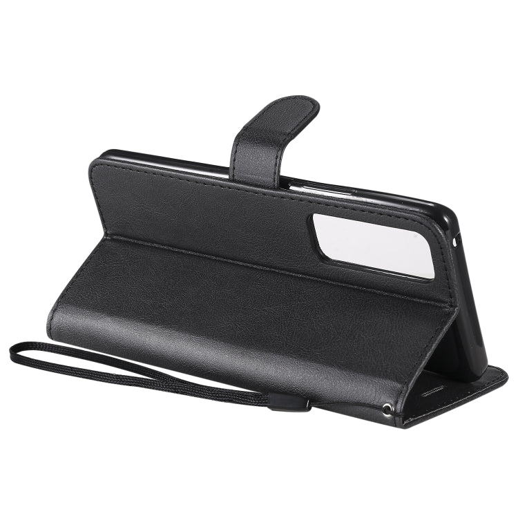 For Huawei nova 7 Pro Solid Color Horizontal Flip Protective Leather Case with Holder & Card Slots & Wallet & Lanyard