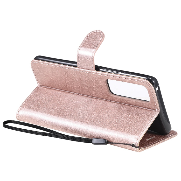 For Huawei nova 7 Pro Solid Color Horizontal Flip Protective Leather Case with Holder & Card Slots & Wallet & Lanyard