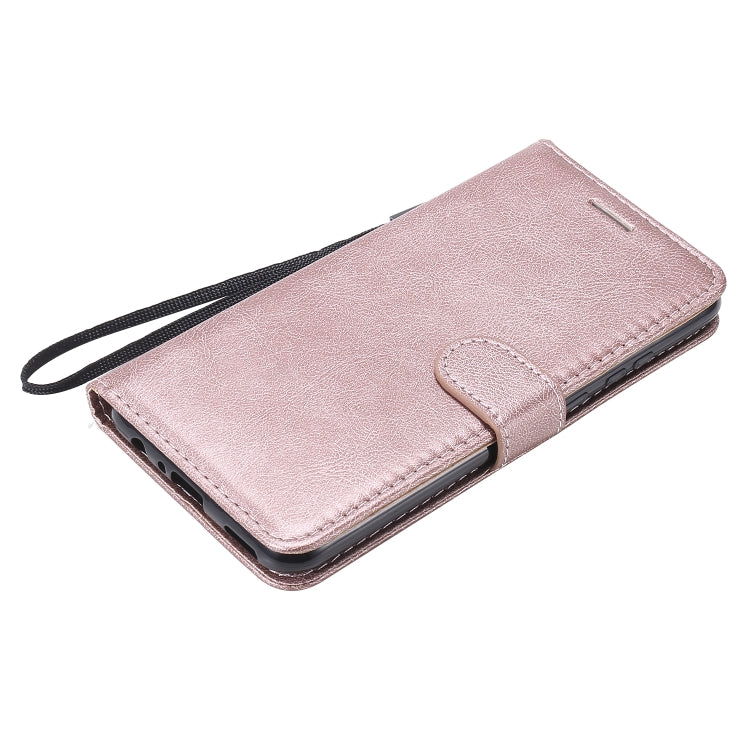 For Huawei P smart 2020 Solid Color Horizontal Flip Protective Leather Case with Holder & Card Slots & Wallet & Lanyard