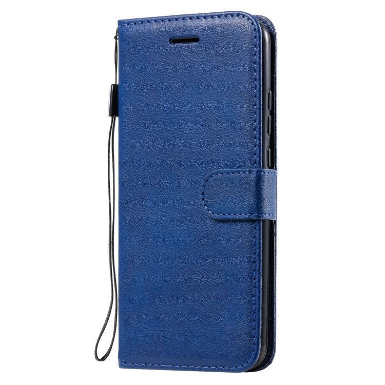 For Huawei P40 lite E / Y7p / Honor 9C Solid Color Horizontal Flip Protective Leather Case with Holder & Card Slots & Wallet & Lanyard