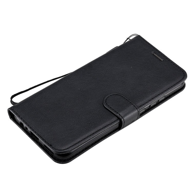 For Huawei P40 lite E / Y7p / Honor 9C Solid Color Horizontal Flip Protective Leather Case with Holder & Card Slots & Wallet & Lanyard