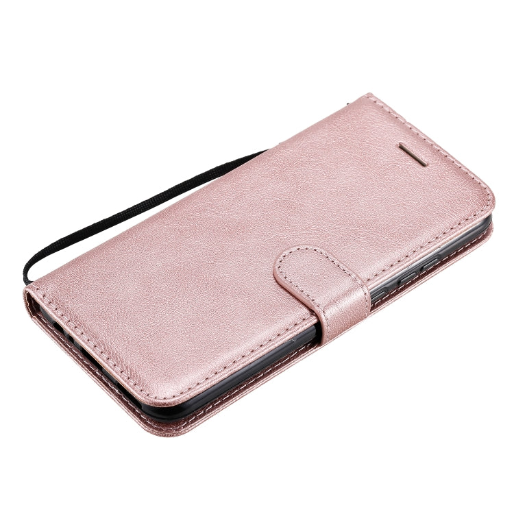 For Huawei P40 lite E / Y7p / Honor 9C Solid Color Horizontal Flip Protective Leather Case with Holder & Card Slots & Wallet & Lanyard