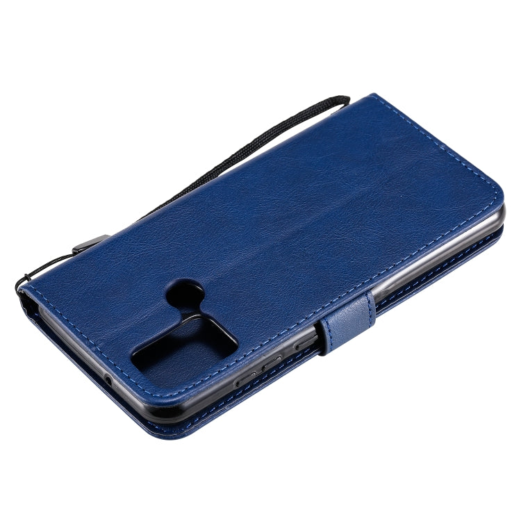 For Huawei Honor 9A Solid Color Horizontal Flip Protective Leather Case with Holder & Card Slots & Wallet & Lanyard