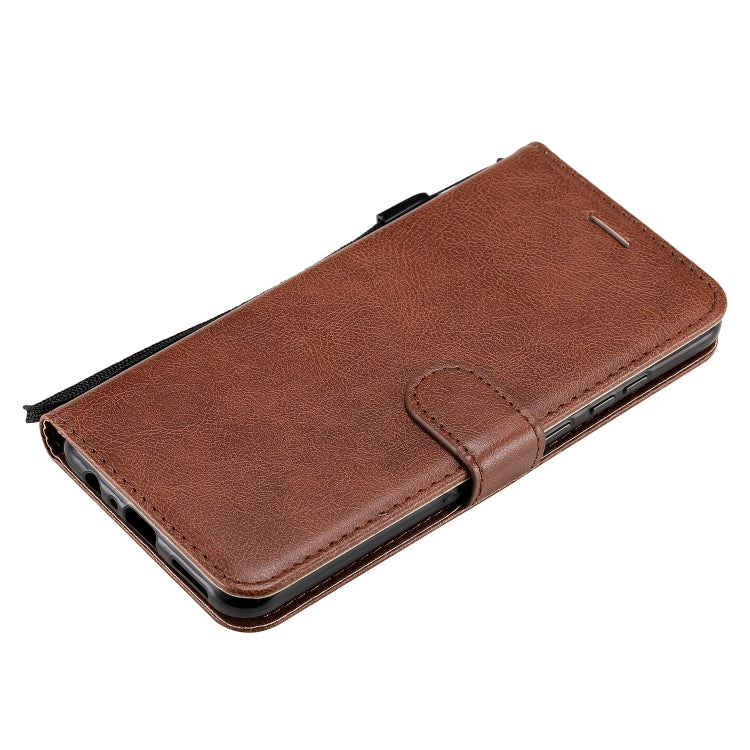 For Huawei Honor 9A Solid Color Horizontal Flip Protective Leather Case with Holder & Card Slots & Wallet & Lanyard