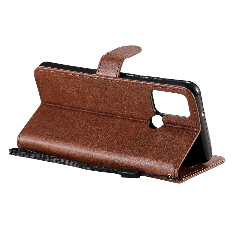 For Huawei Honor 9A Solid Color Horizontal Flip Protective Leather Case with Holder & Card Slots & Wallet & Lanyard