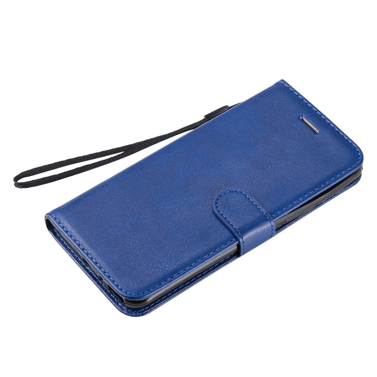 For Huawei Honor 30 Solid Color Horizontal Flip Protective Leather Case with Holder & Card Slots & Wallet & Lanyard