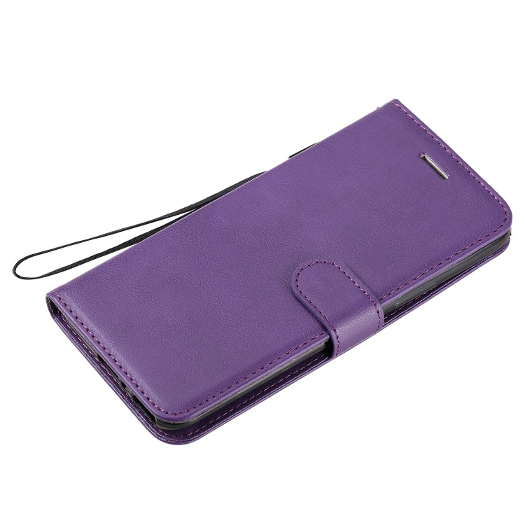 For Huawei Honor 30 Solid Color Horizontal Flip Protective Leather Case with Holder & Card Slots & Wallet & Lanyard