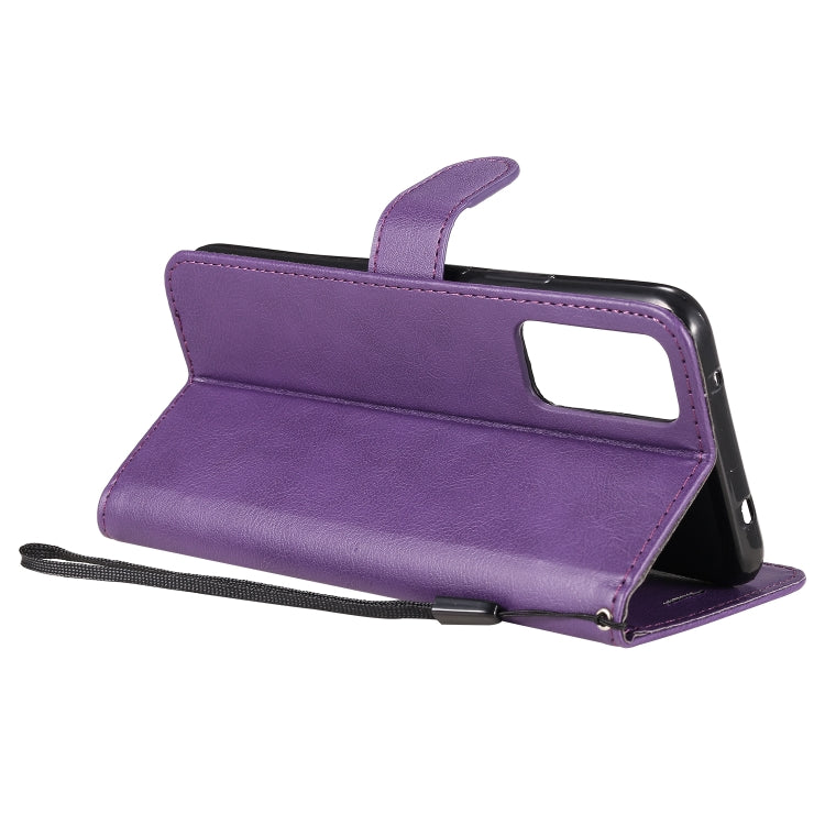 For Huawei Honor 30 Solid Color Horizontal Flip Protective Leather Case with Holder & Card Slots & Wallet & Lanyard