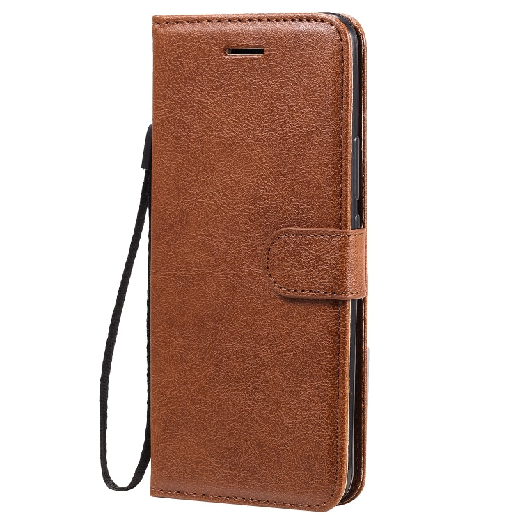 For Huawei Honor 30 Solid Color Horizontal Flip Protective Leather Case with Holder & Card Slots & Wallet & Lanyard