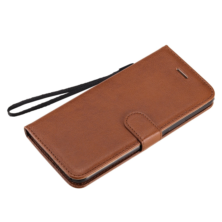 For Huawei Honor 30 Solid Color Horizontal Flip Protective Leather Case with Holder & Card Slots & Wallet & Lanyard