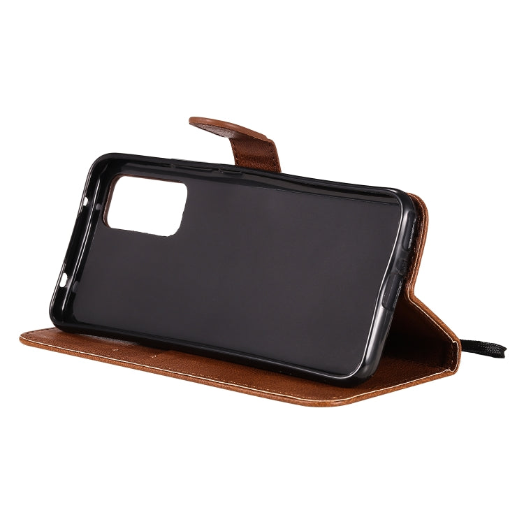 For Huawei Honor 30 Solid Color Horizontal Flip Protective Leather Case with Holder & Card Slots & Wallet & Lanyard