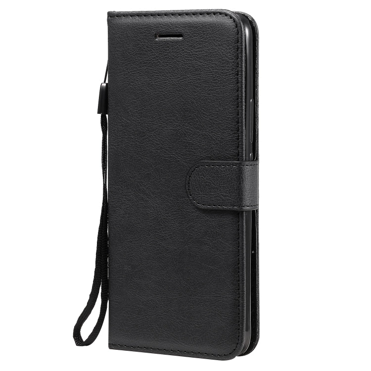 For Huawei Honor 30 Solid Color Horizontal Flip Protective Leather Case with Holder & Card Slots & Wallet & Lanyard