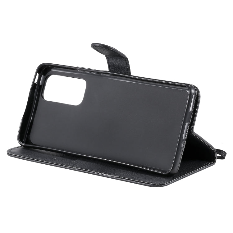 For Huawei Honor 30 Pro Solid Color Horizontal Flip Protective Leather Case with Holder & Card Slots & Wallet & Lanyard