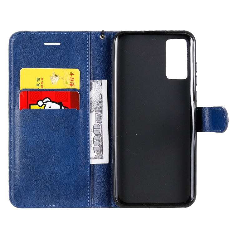 For Huawei Honor Play 4T Pro Solid Color Horizontal Flip Protective Leather Case with Holder & Card Slots & Wallet & Lanyard