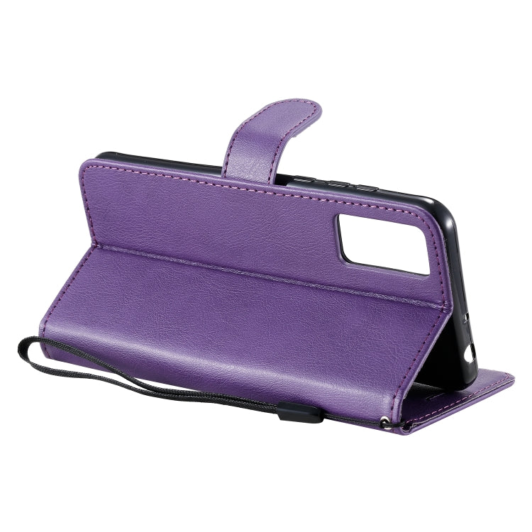 For Huawei Honor Play 4T Pro Solid Color Horizontal Flip Protective Leather Case with Holder & Card Slots & Wallet & Lanyard