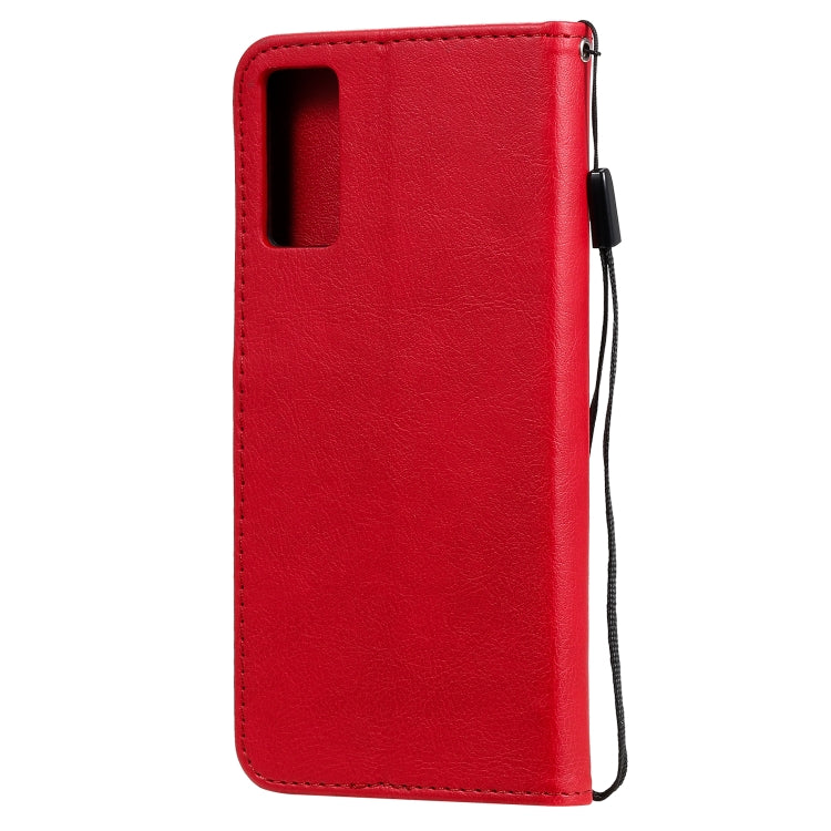For Huawei Honor Play 4T Pro Solid Color Horizontal Flip Protective Leather Case with Holder & Card Slots & Wallet & Lanyard
