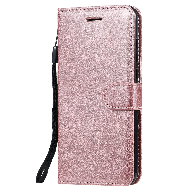 For Huawei Honor Play 4T Pro Solid Color Horizontal Flip Protective Leather Case with Holder & Card Slots & Wallet & Lanyard