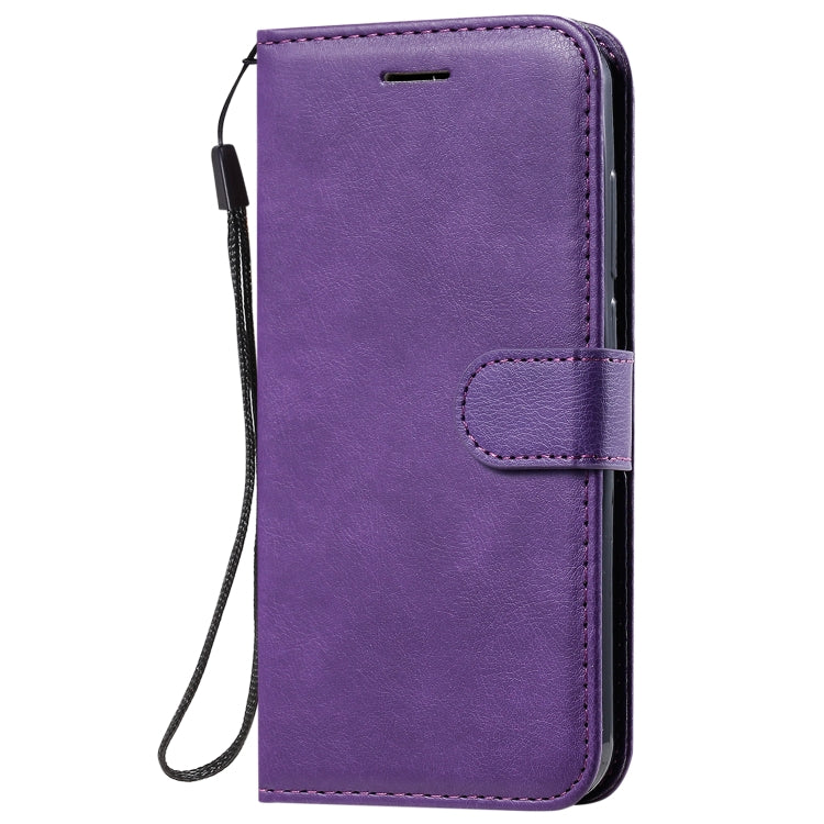 For Nokia 1.3 Solid Color Horizontal Flip Protective Leather Case with Holder & Card Slots & Wallet & Photo Frame & Lanyard