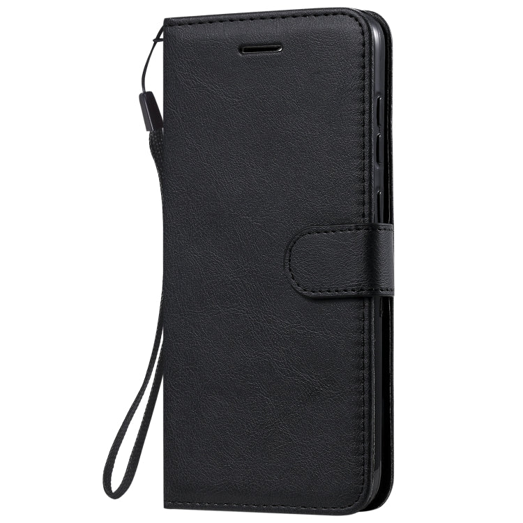 For Nokia 2.3 Solid Color Horizontal Flip Protective Leather Case with Holder & Card Slots & Wallet & Photo Frame & Lanyard