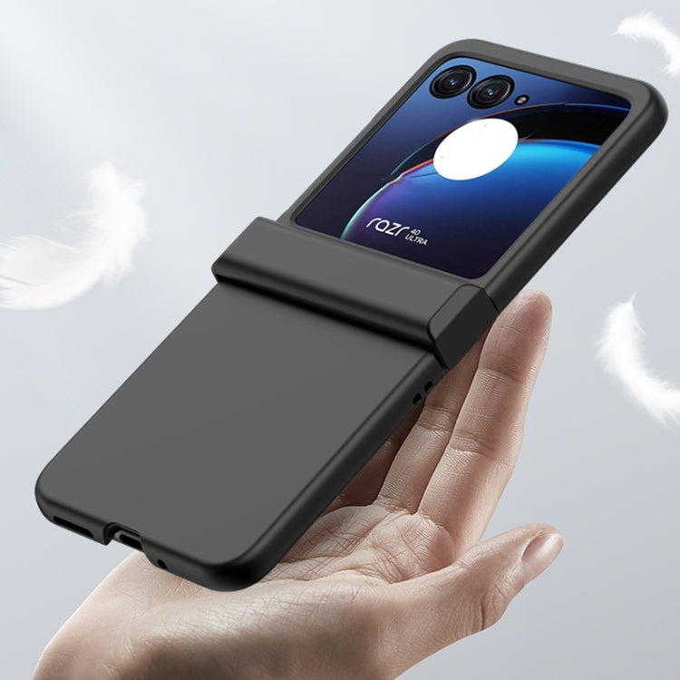 For Motorola Razr 40 Ultra Skin Feel PC Phone Case with Hinge