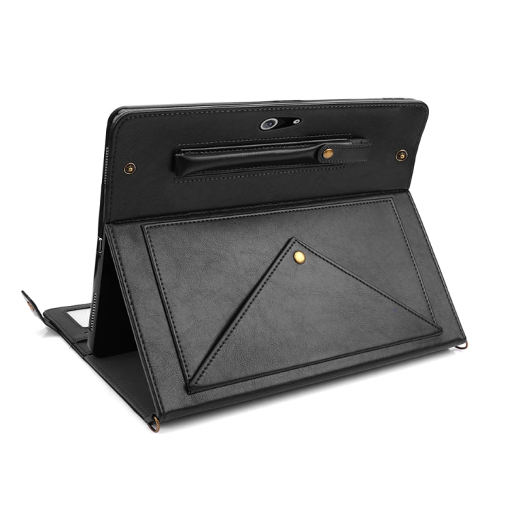 For Microsoft Surface Go 10.1 inch Envelope Horizontal Flip PU Leather Case with Card Slots & Pen Slots & Holder & Wallet & Photo Frame & Shoulder Strap