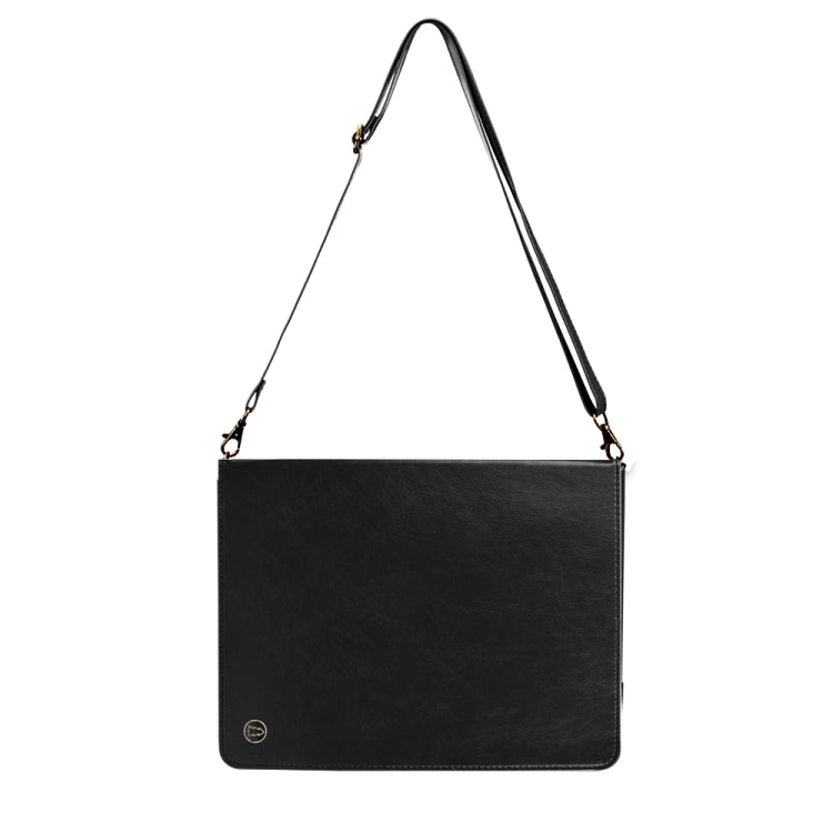 For Microsoft Surface Go 10.1 inch Envelope Horizontal Flip PU Leather Case with Card Slots & Pen Slots & Holder & Wallet & Photo Frame & Shoulder Strap