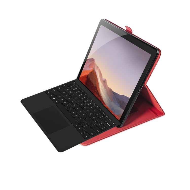 For Microsoft Surface Pro 4 / 5 / 6 / 7 Horizontal Flip Double Holder Leather Case with Holder & Card Slots & Photo Frame