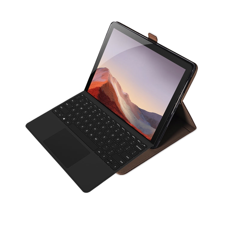 For Microsoft Surface Pro 4 / 5 / 6 / 7 Horizontal Flip Double Holder Leather Case with Holder & Card Slots & Photo Frame