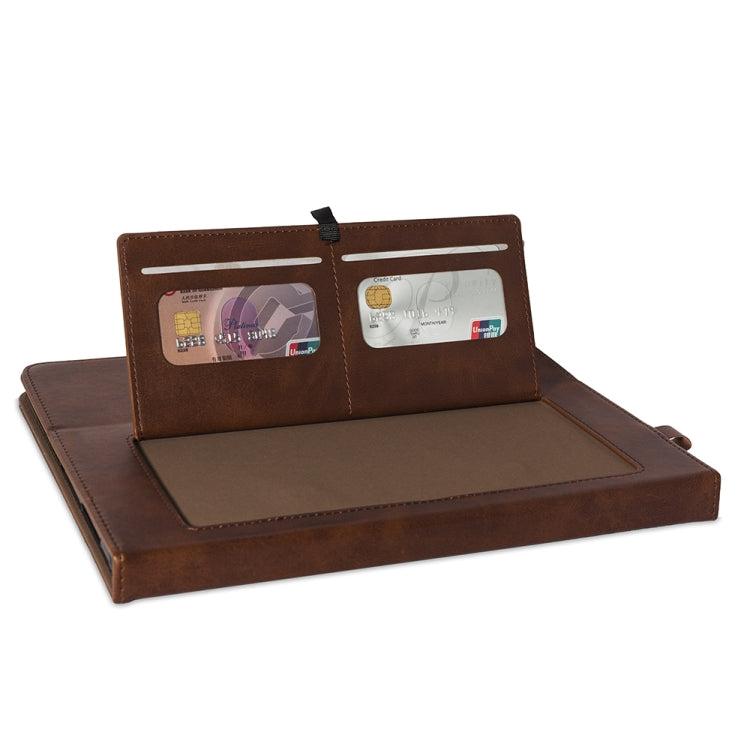 For Microsoft Surface Pro 4 / 5 / 6 / 7 Horizontal Flip Double Holder Leather Case with Holder & Card Slots & Photo Frame